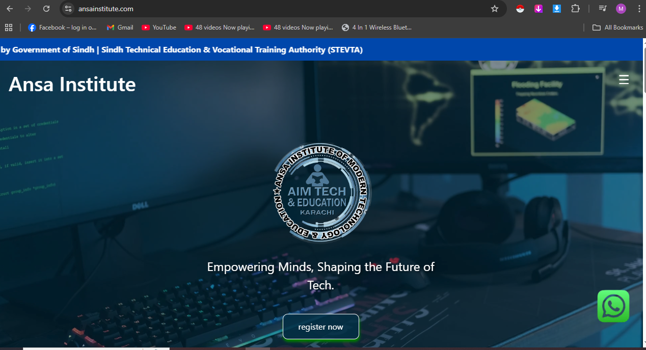 Ansa Institute Website